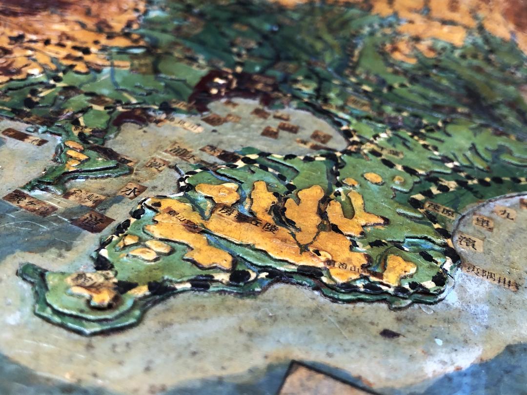 【 戦前立体古地図 】　関東地方　1：1000000　蔵出初品　　L0128J