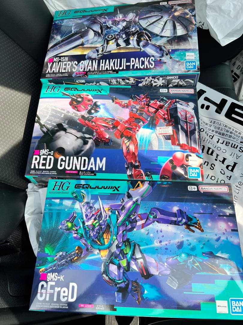 HG ギャン 赤いガンダム ジフレド