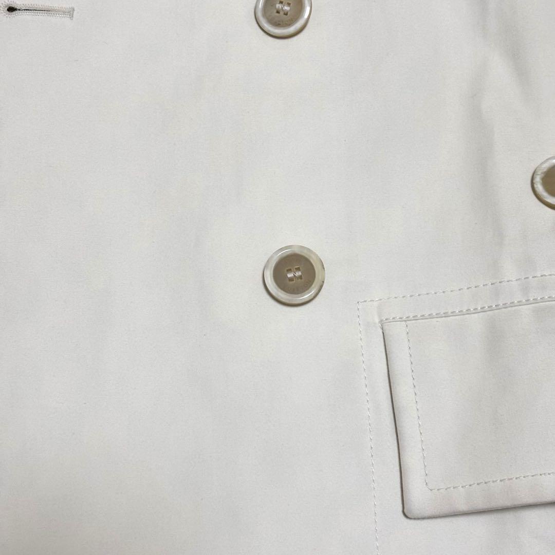 ルイヴィトン LOUISVUITTON トレンチコート スプリングコート 白