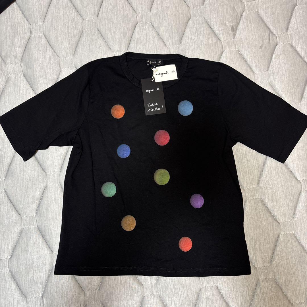 agnès b. カラフルドットTシャツ サイズ3