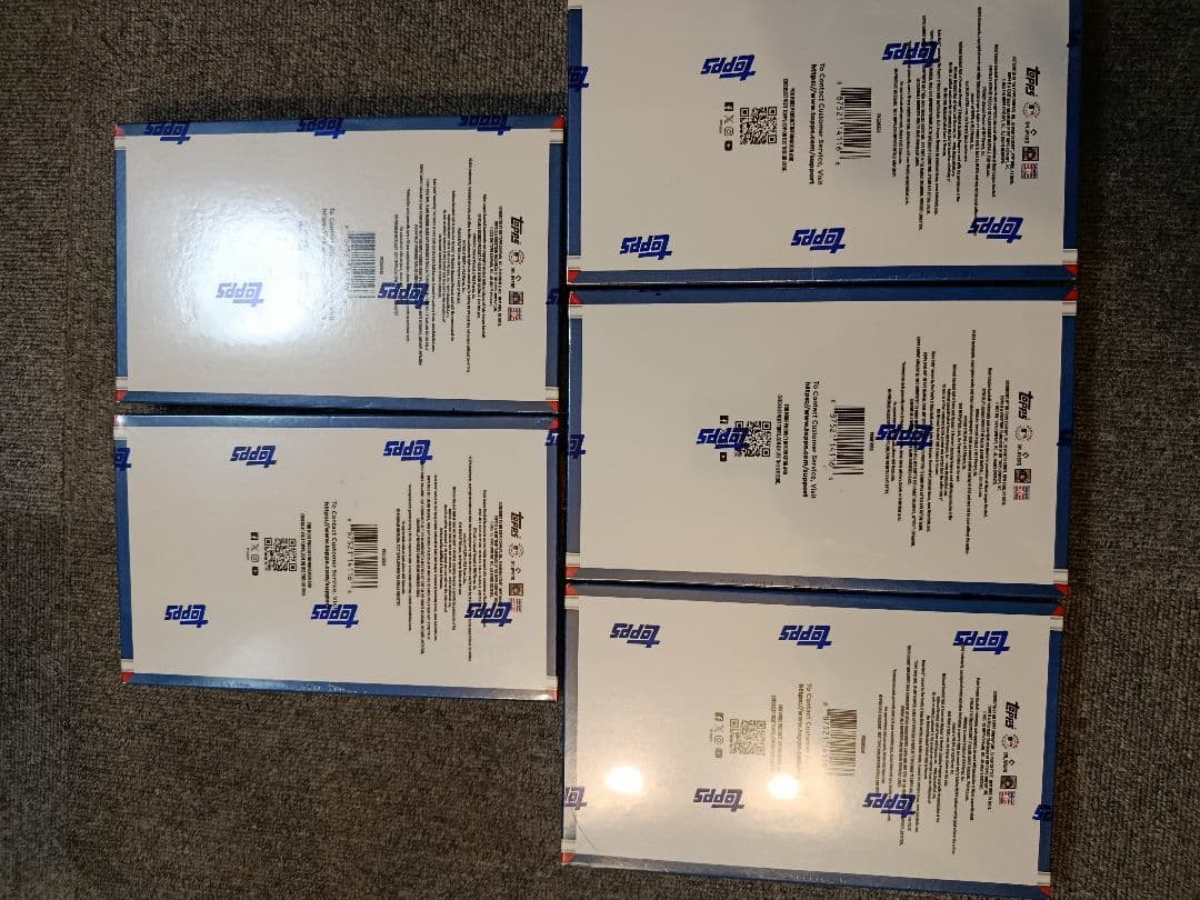 Topps 2025 Series hobby box 5BOX セット UP786_INFO