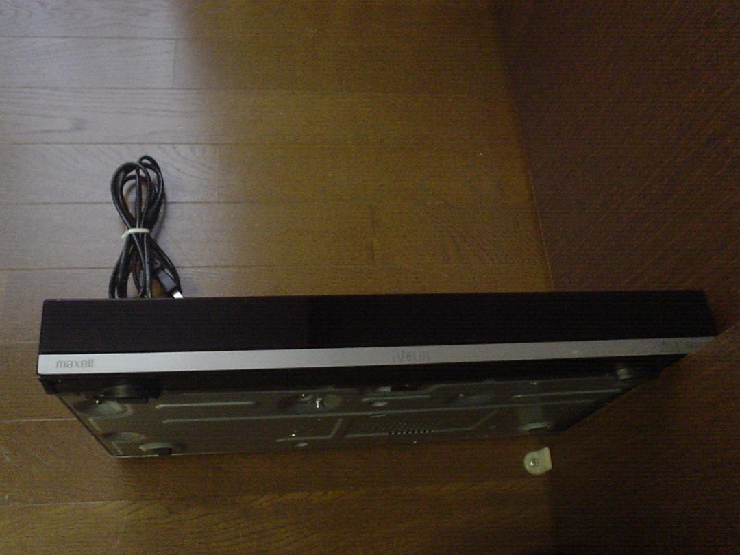 maxell BD レコーダーBIV-WS500／1TB換装／純正リモコン
