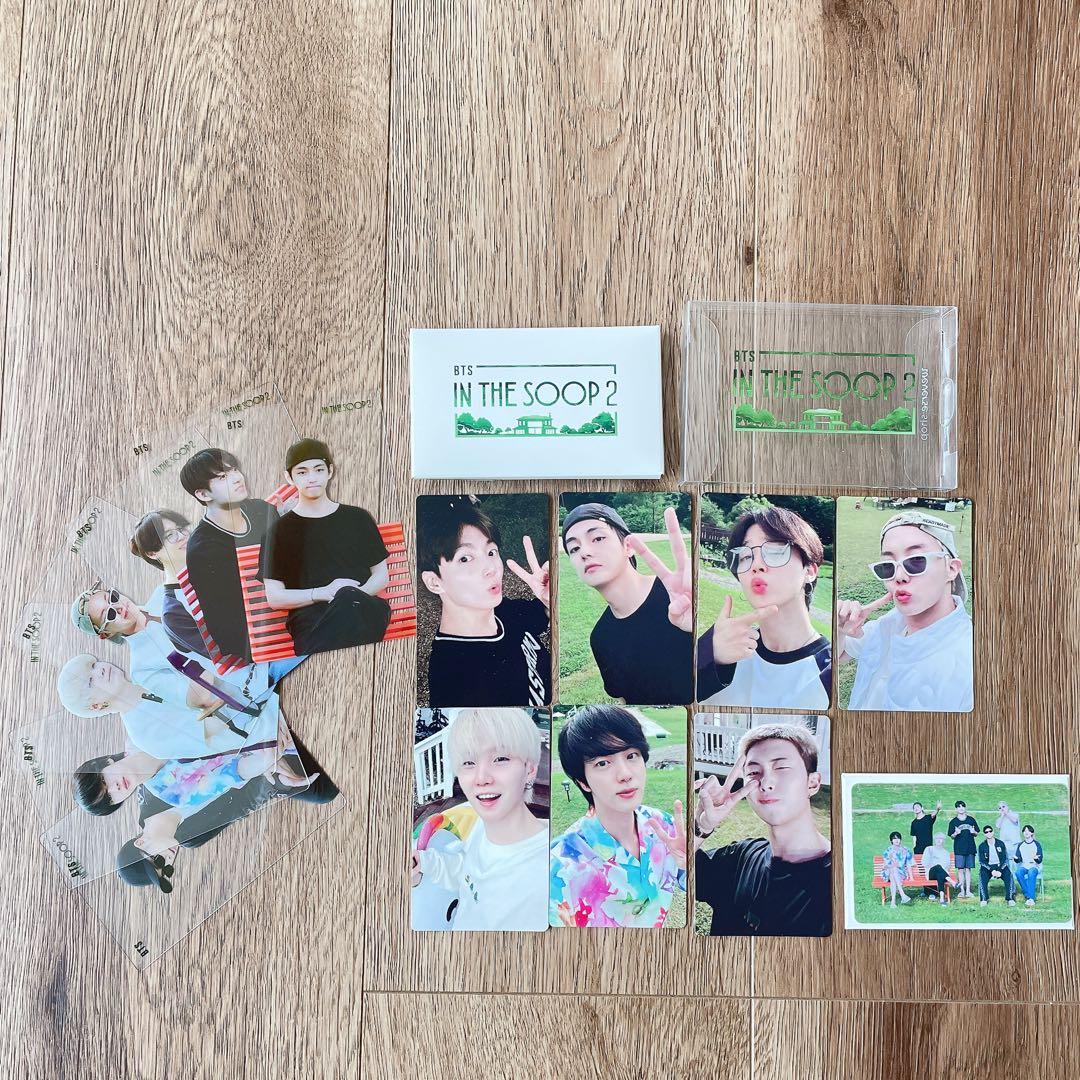 BTS IN THE SOOP 1＆2 予約特典　セット BTS IN THE SOOP 1＆2 予約特典 セット BTS IN THE SOOP 1＆2 予約特典