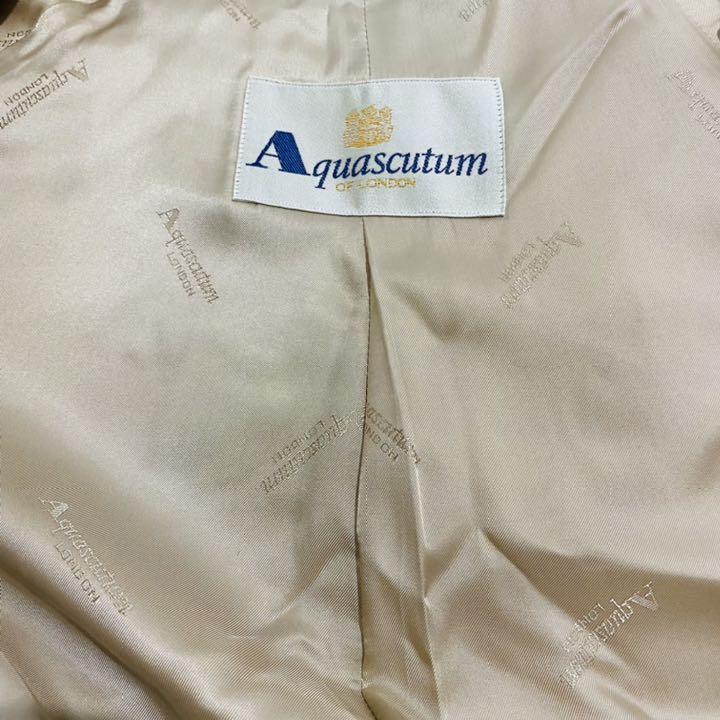 【Aquqscutum】美品 チェスターコート カシミヤ100% キャメル 高級