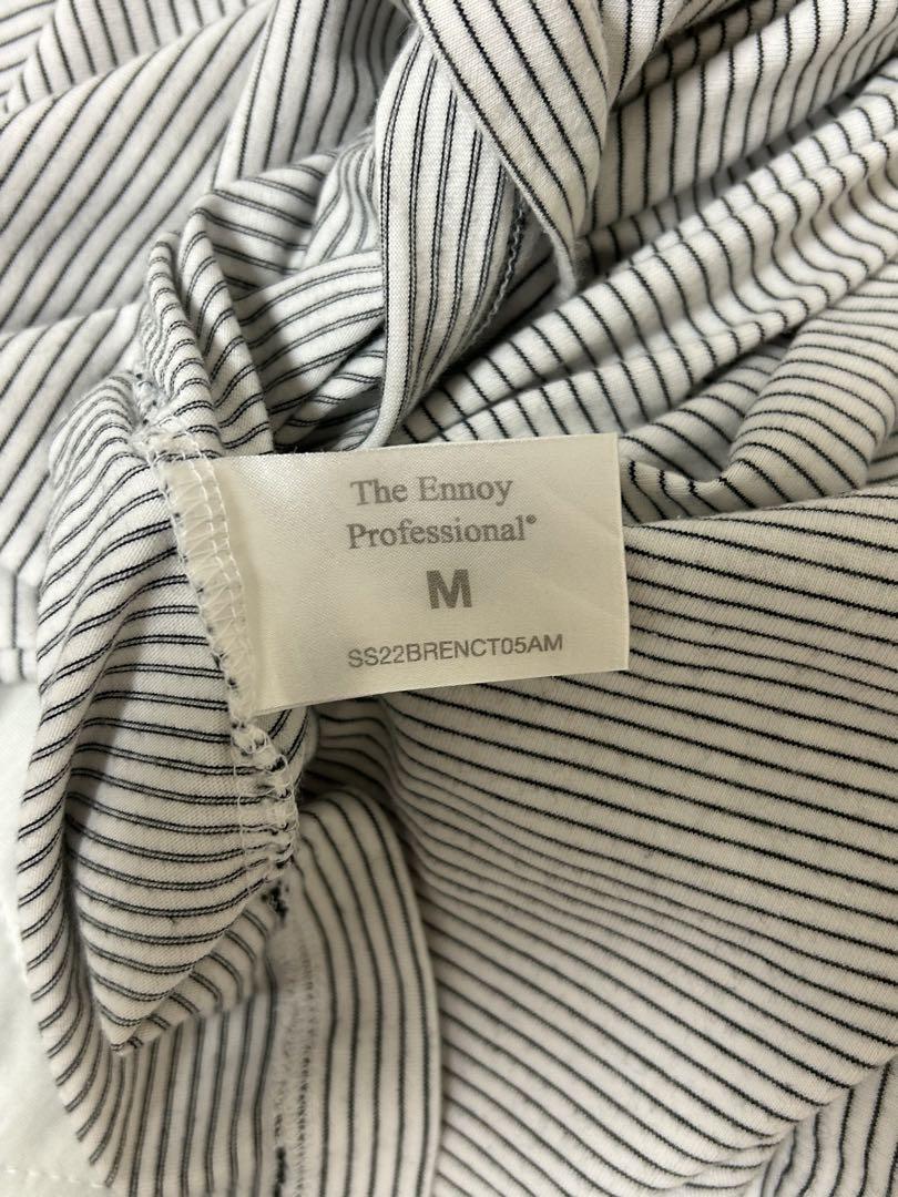 ENNOY 22SS S/S Border Tee