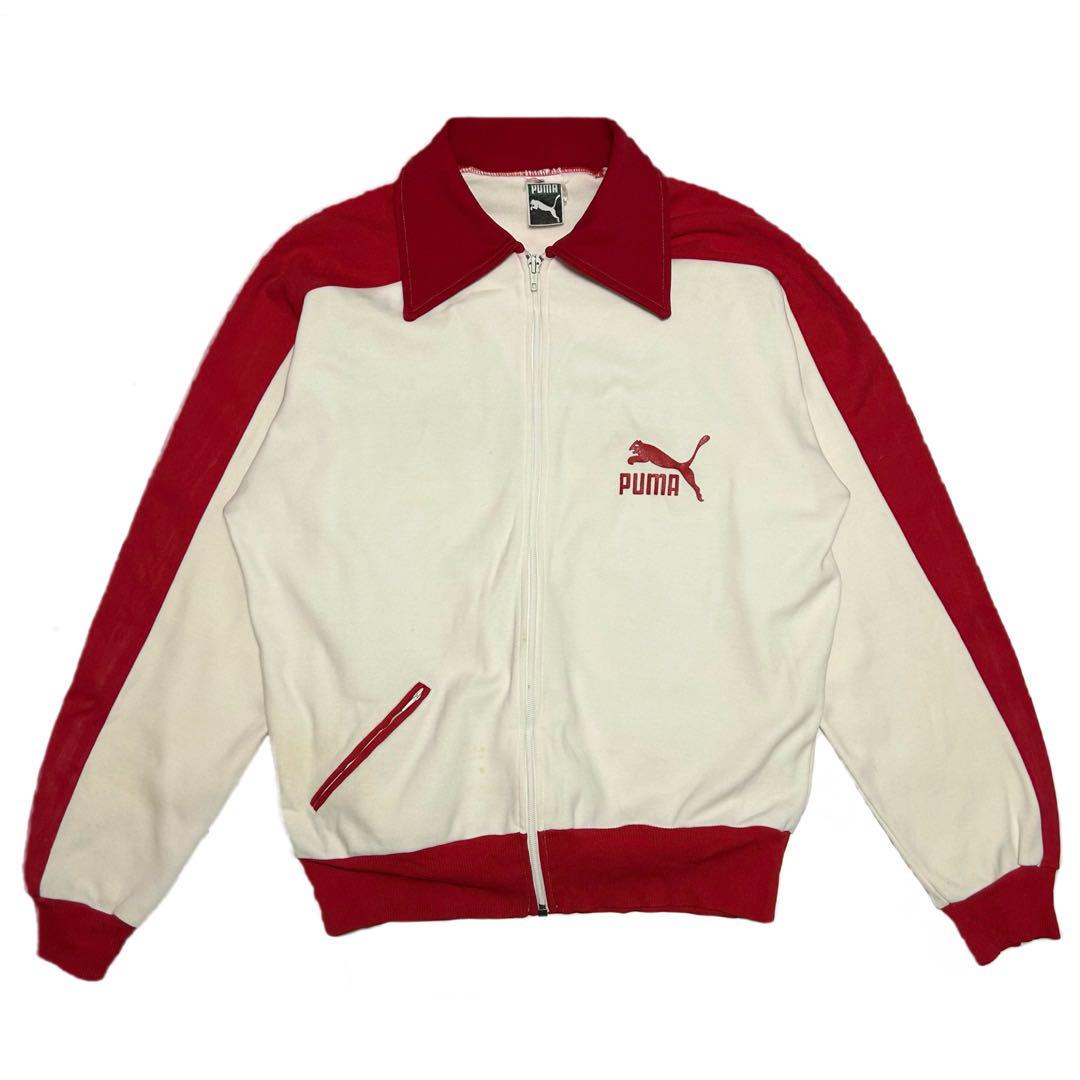 60s プーマ　トラックジャケット 60s PUMA 目付きトラックジャケット vintage プーマ ジャージ