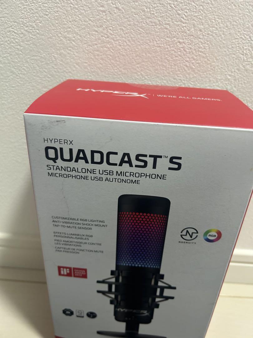 Kingston HyperX QuadCast S HMIQ1S-XX-RG…