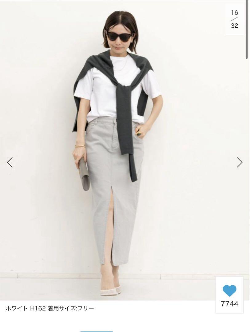 【新品】L'Appartement beautiful T-SH 白 Ｔシャツ Beautiful T Shirts（Tシャツ／カットソー）｜L'Appartement