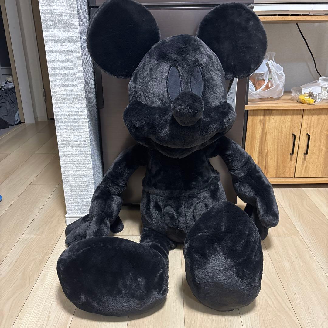 ディズニー ミッキーマウス ぬいぐるみ 大きい ブラックDisney
