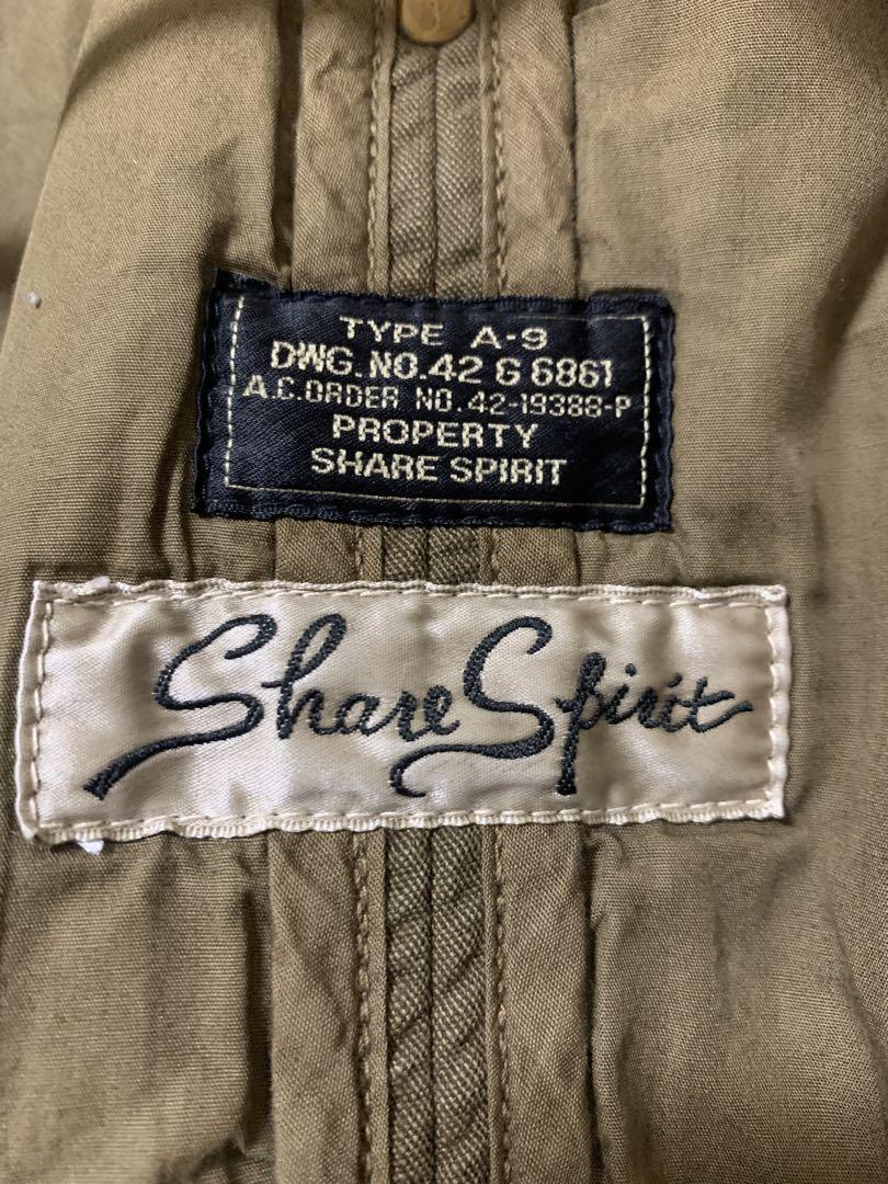 “Share spirit” double zip mods coat