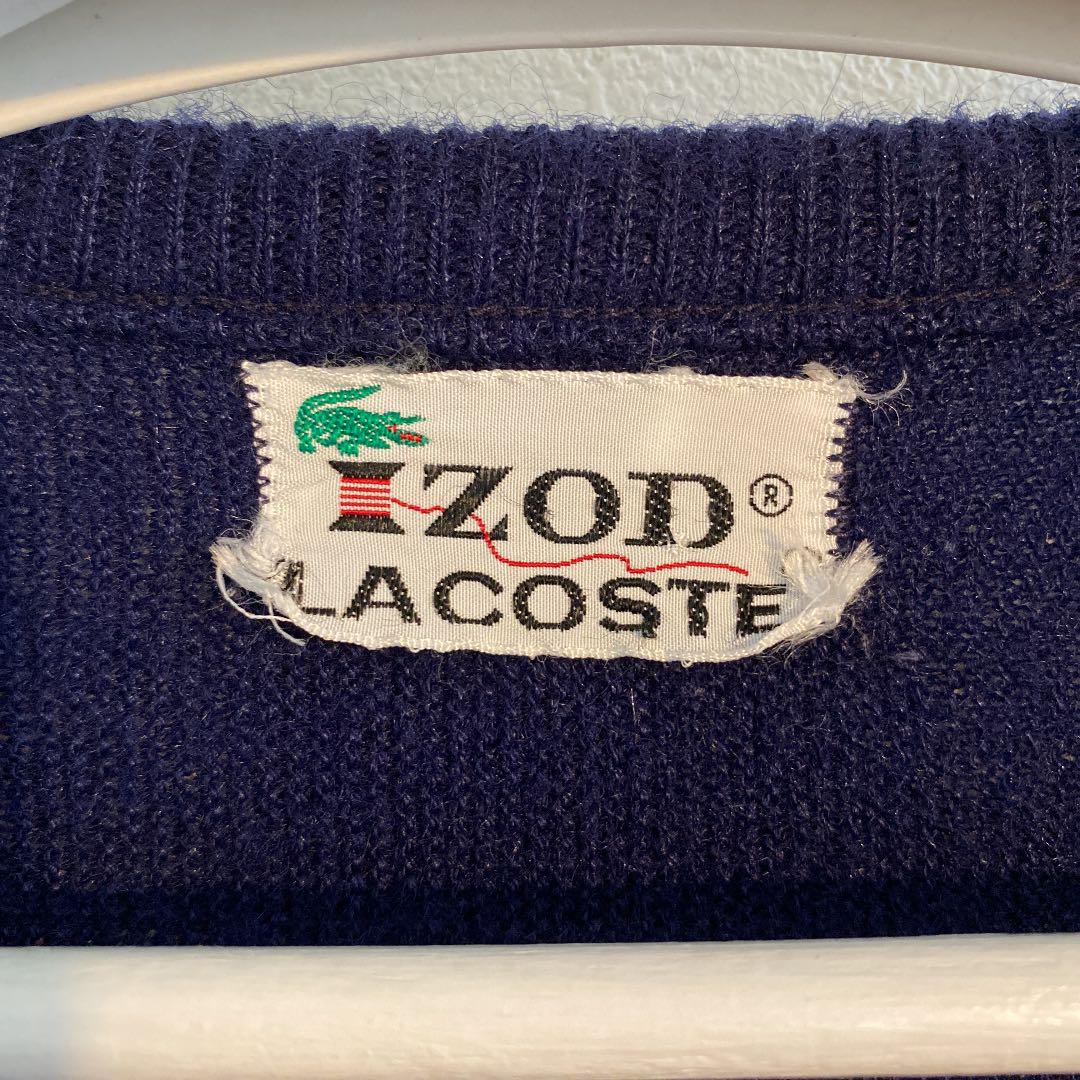 即納低価 IZOD 70s セーター サイズL 古着 ophiR-m87787928472 LACOSTE アイゾッド ラコステ 新作国産