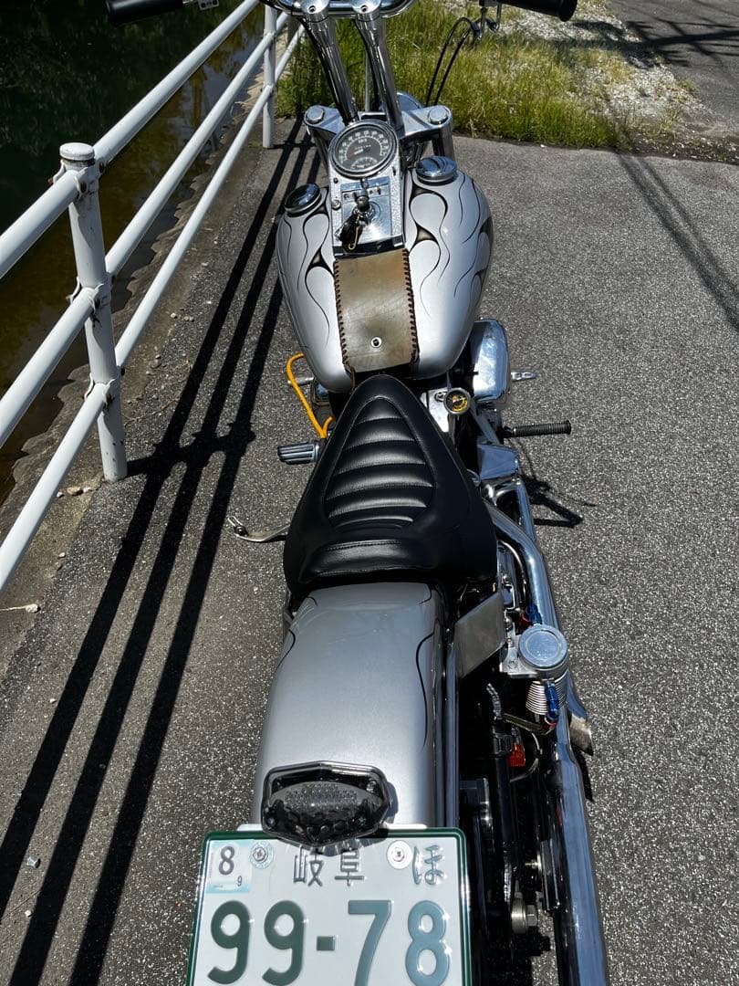 ハーレー　エボソフテイル　1991年　fxstc チョッパー　ショベル　リジット
