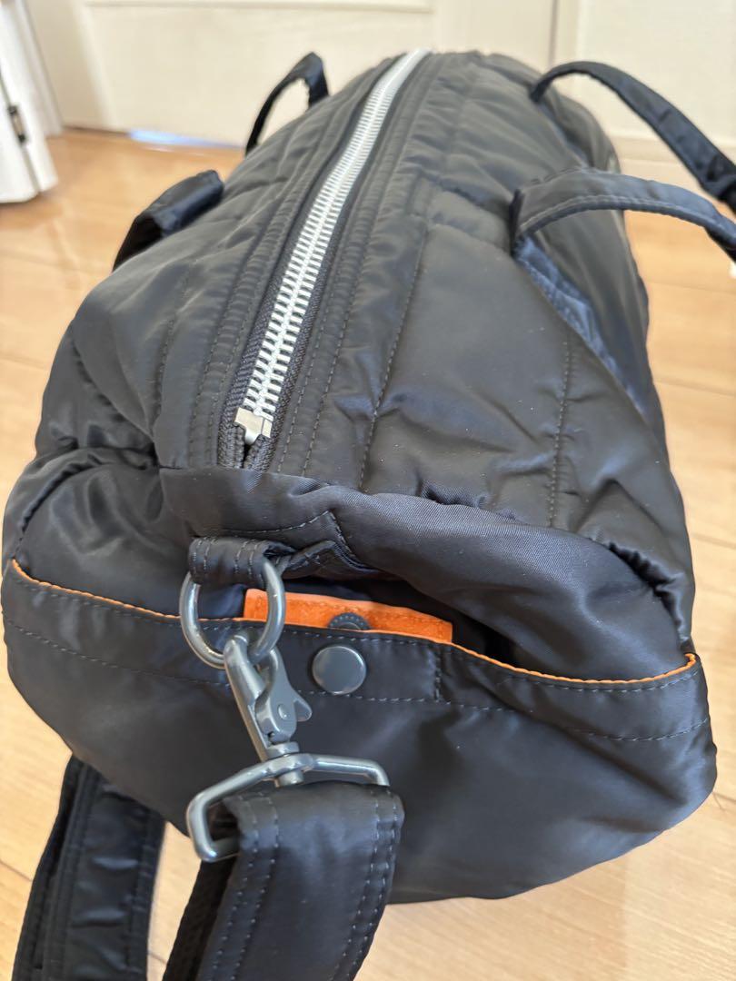 Porter ブラックナイロンボストンバッグ