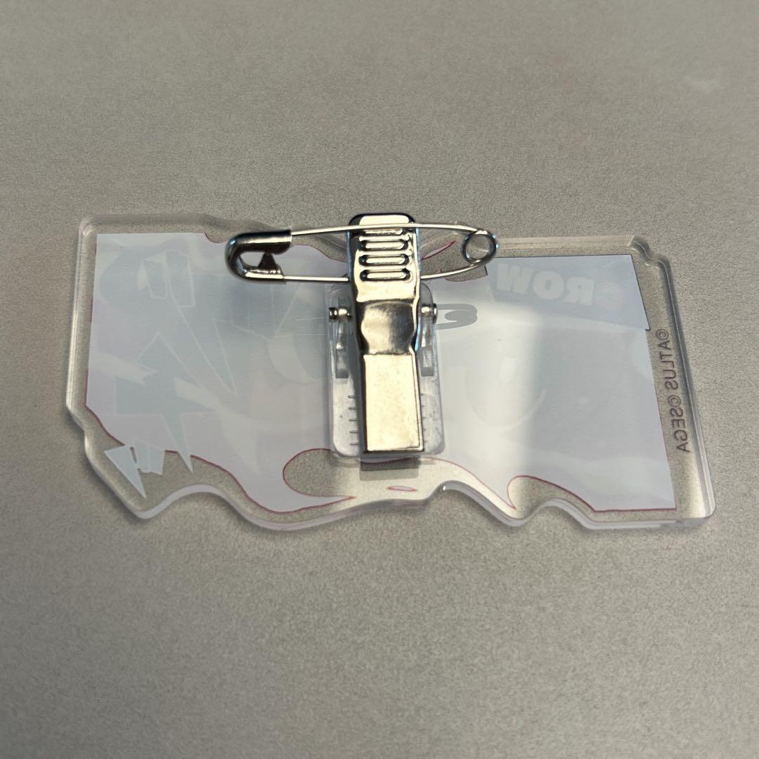 ペルソナ5 アクリルバッジ 明智吾郎 P5T カットイン風アクリルバッジ クロウ 明智吾郎 - メルカリ