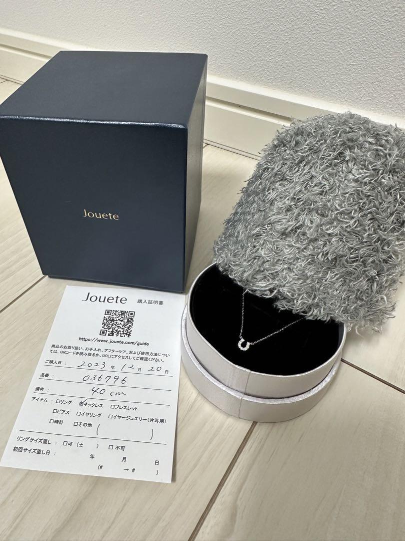 □現行品□【Jouete】K10レイヤーホースシューネックレス