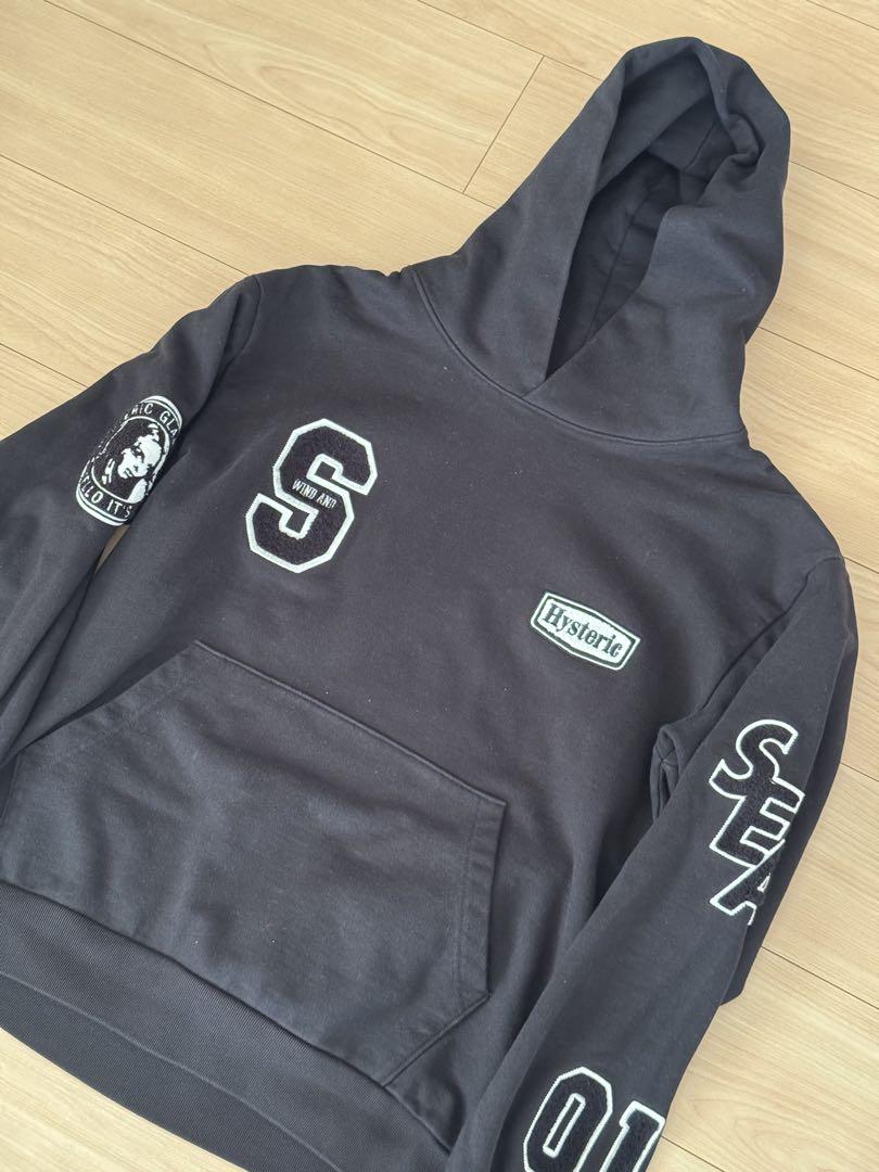Hysteric Glamour Wind And Sea Hoodie Gray フーディー HYSTERIC GLAMOUR ヒステリックグラマー WIND AND SEA WDS-HYS-2