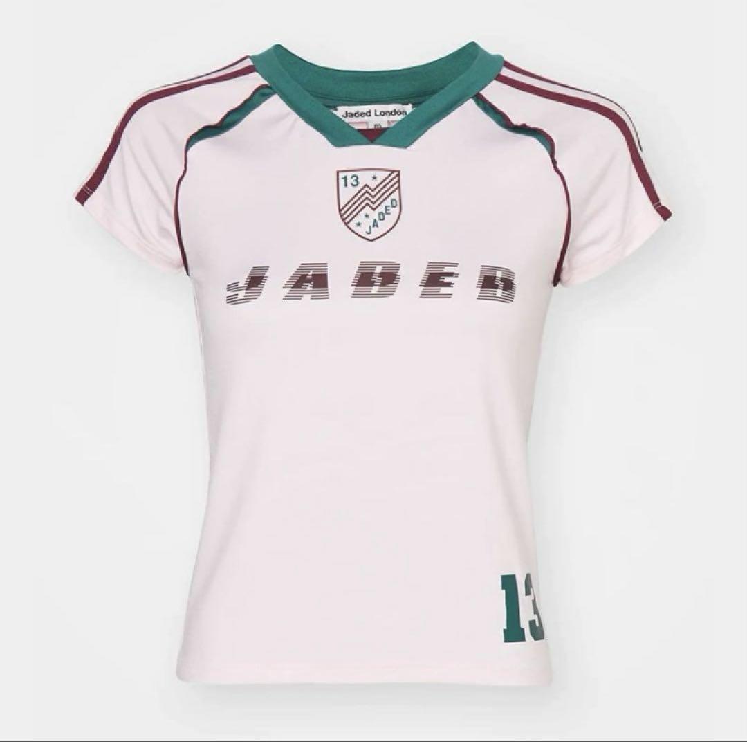 jaded london No.13 Football Baby Tee - メルカリ