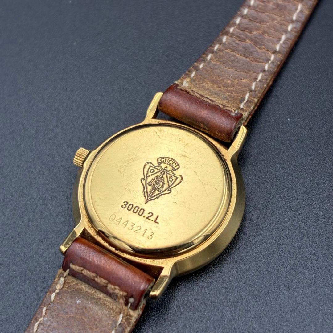 GUCCI グッチ スモールセコンド 3000.2.L スモセコ ゴールド GUCCI グッチ スモールセコンド 3000.2.L スモセコ ゴールド