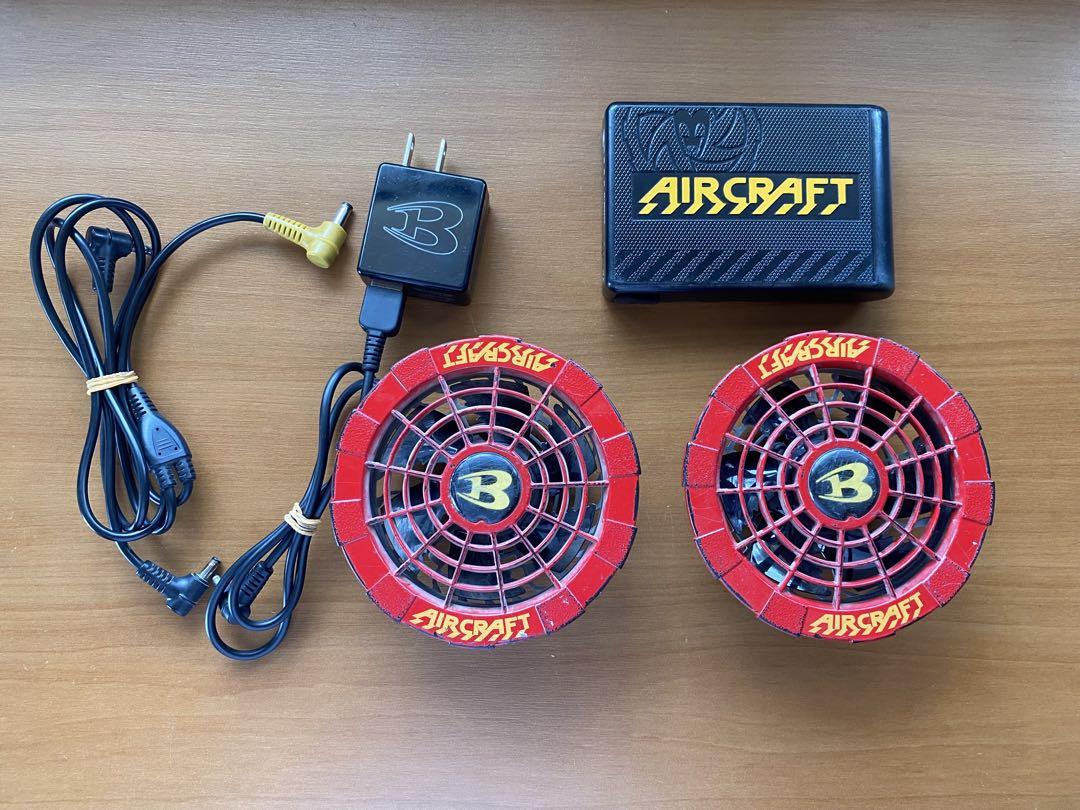 バートルAIRCRAFT12v＋ ファン セット