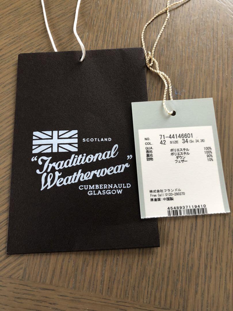 フランドル　Traditional Weatherwear ライトダウン