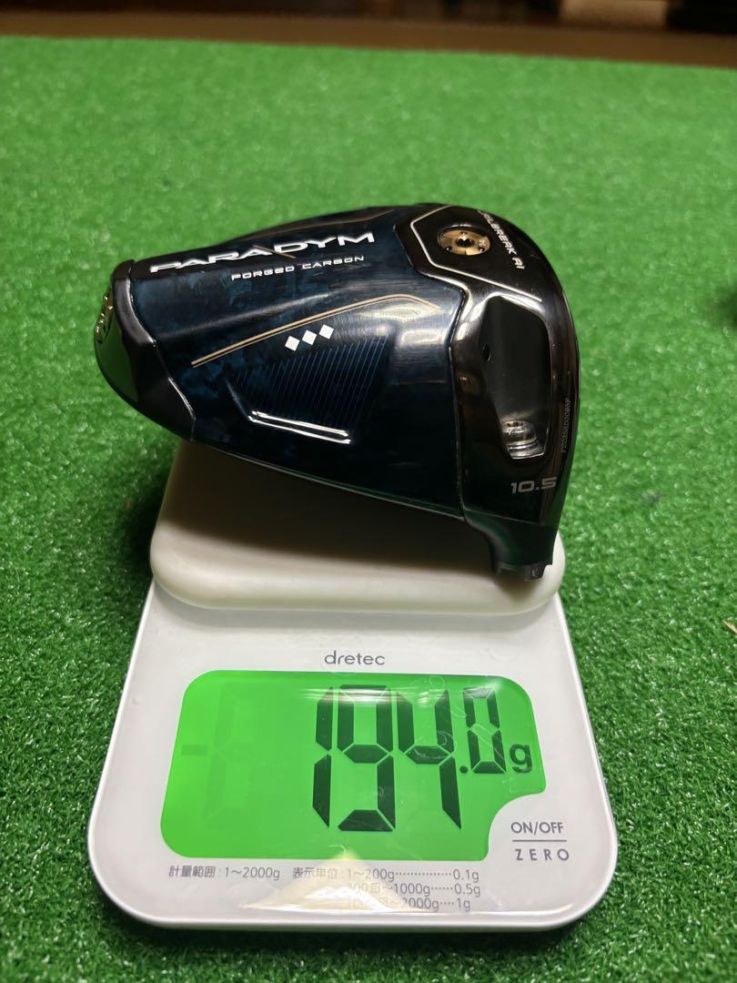 Callaway PARADYM ドライバー 10.5度 ヘッド
