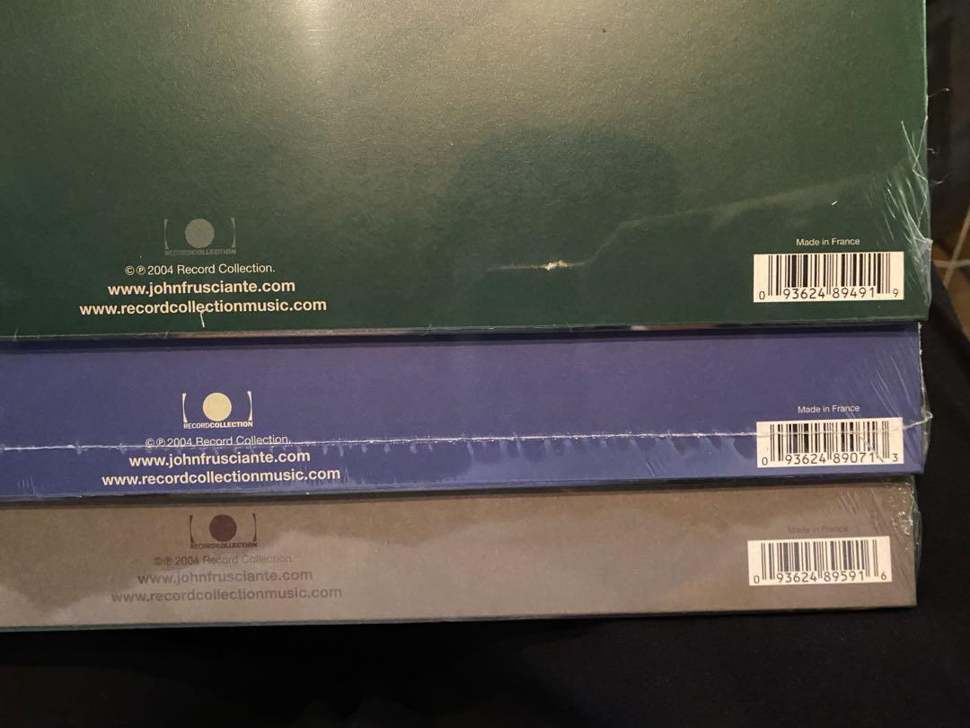 John Frusciante LP レコード 3枚セット 新品