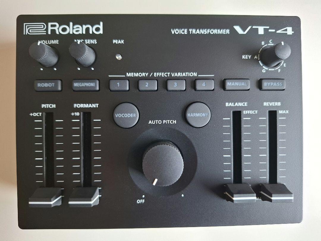 Roland vt-4 ローランド ボイストランスフォーマー