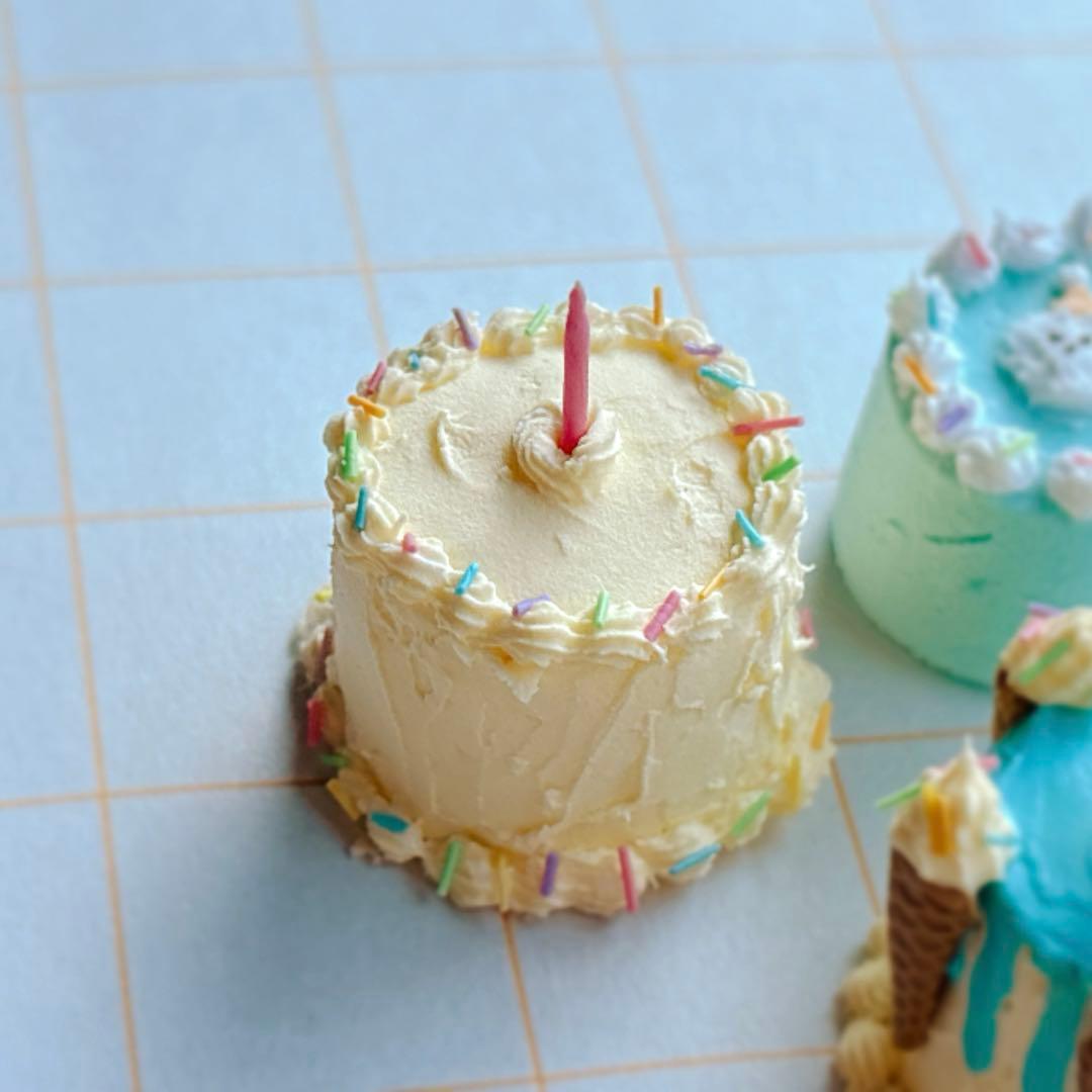 【 新入荷·数量限定】 ミニチュアスイーツ アヒルのケーキショップ ミニチュアフード ハンドメイド新品、♥