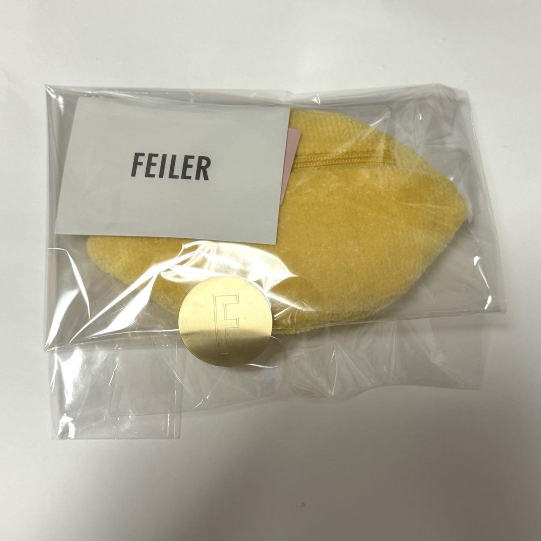 フェイラー FEILER ハッピーオムライス　オムライス型ポーチ ハッピーオムライス オムライス型ポーチ L/HORU-243074(イエロー