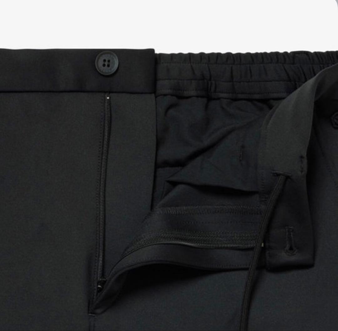 大特価【新品】LACOSTE テーパードストレッチ イージートラウザー