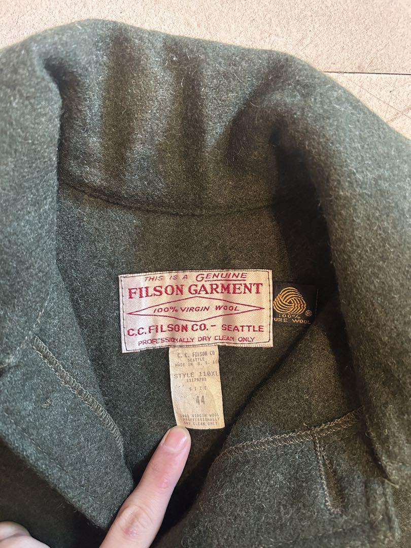 80s~90s USA製 FILSON wool hunting coat