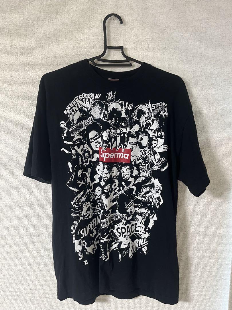 マキシマムザホルモンSuperma Tシャツ 黒 Lサイズ マキシマムザホルモン Superma(スペルマ) Tシャツ サイズL