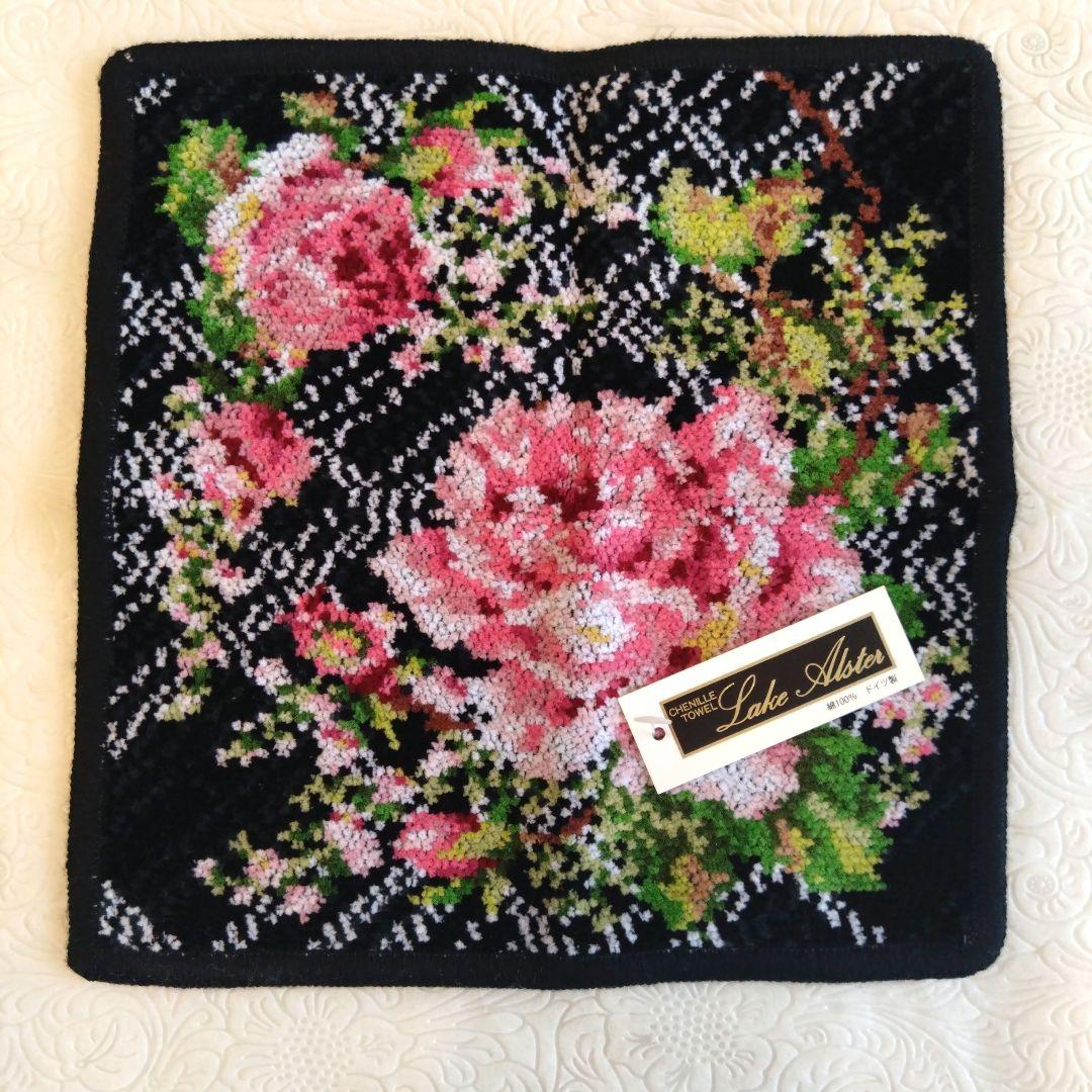 日本初の Lake Alster 花柄ハンカチ レイクアルスター - メルカリ 小物