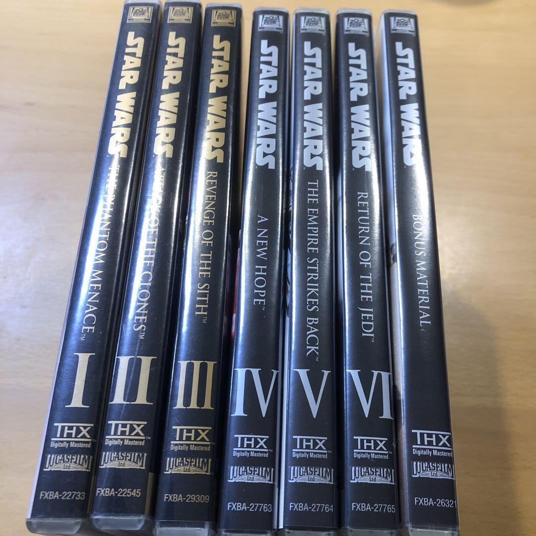 STAR WARS エピソード1〜6 & ボーナスディスク セット！ - メルカリ