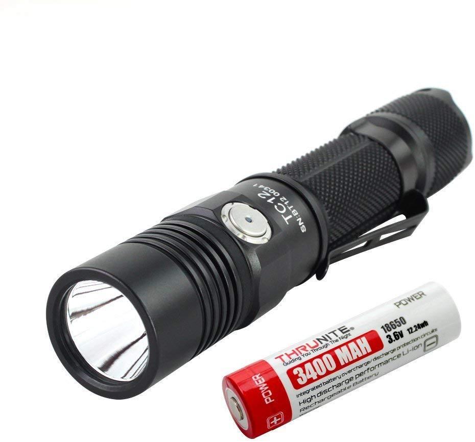 驚きの破格値SALE ThruNite® TC12 USB充電式 LED フラッシュライト 8bCPA-m87810537443 低価NEW