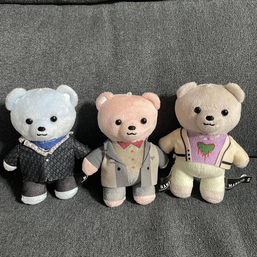 BE:FIRST MANATO くま(3点セット) BE:FIRST MANATO ぬいぐるみ 3体セット - メルカリ