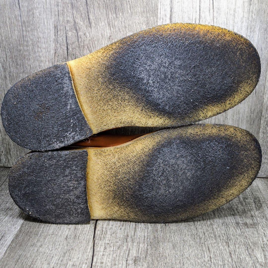 クラークス レザー チャッカ ブーツ 26.5㎝ ブラウン