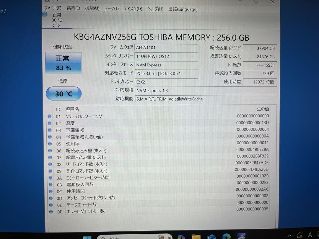 PanasonicレッツノートCF-LV Win11pro