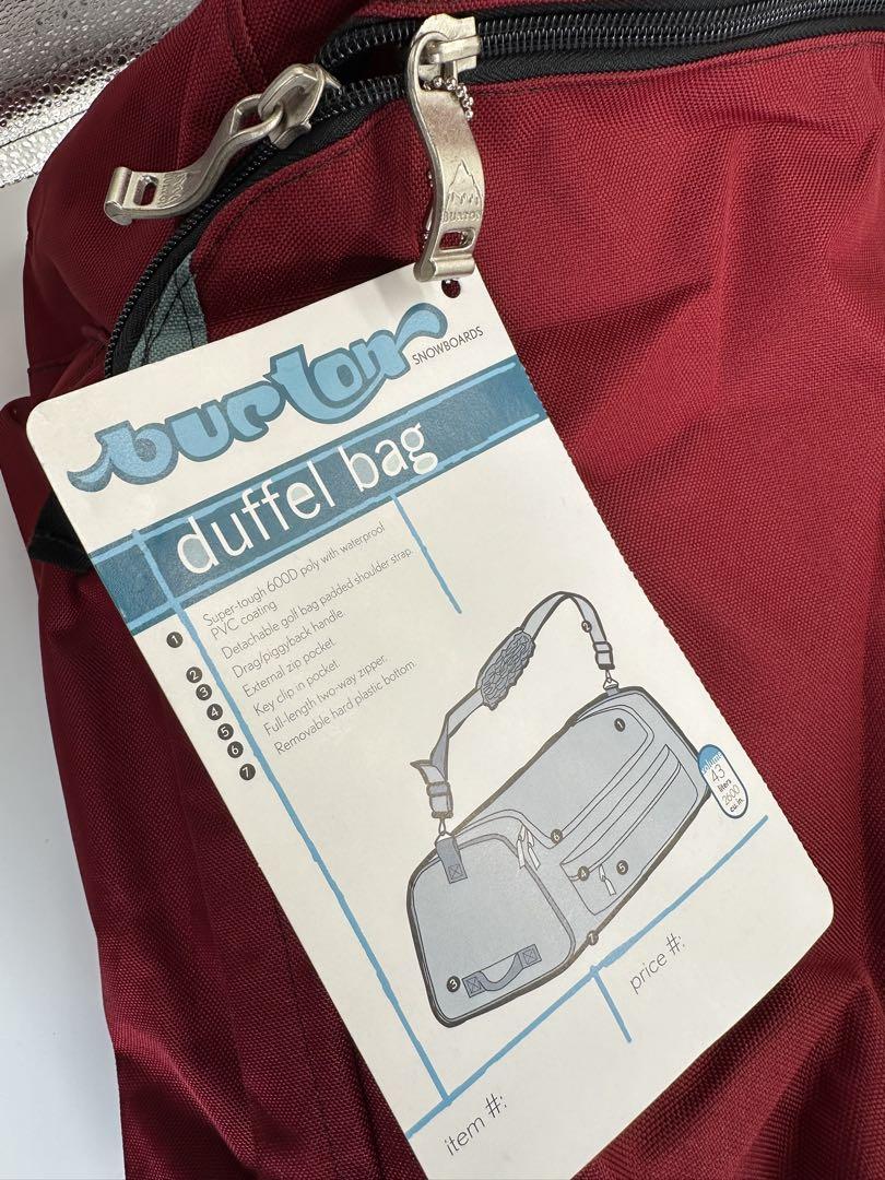 人気TOP 未使用品 BURTON バートン ボストンバッグ スポーツバッグ ※21-5 スノーボード