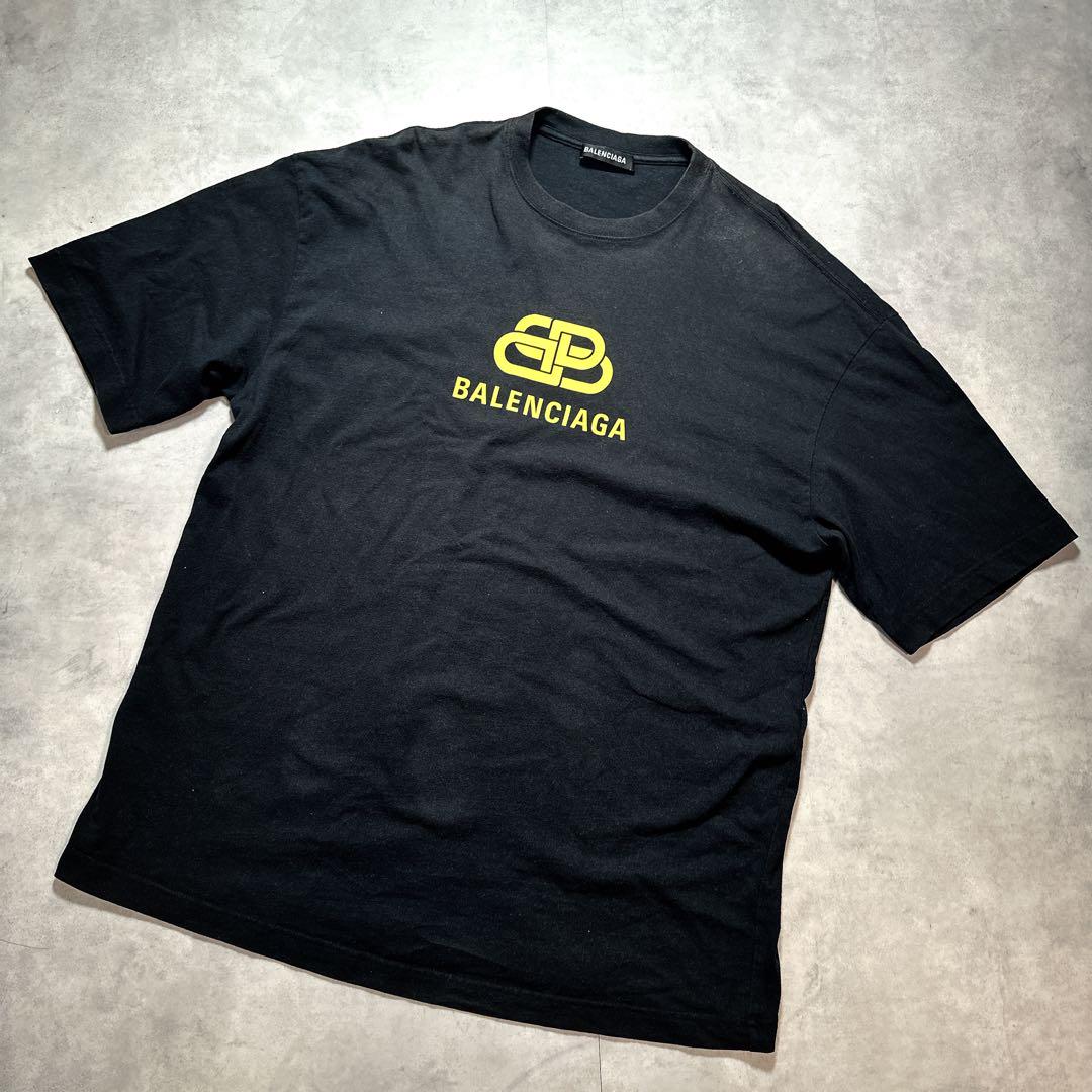 BALENCIAGA バレンシアガ 22SS Embroidered BB Logo T-Shirt