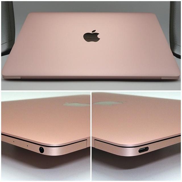 【美品】MacBook 2016 m3/8GB/256GB_ROSE
