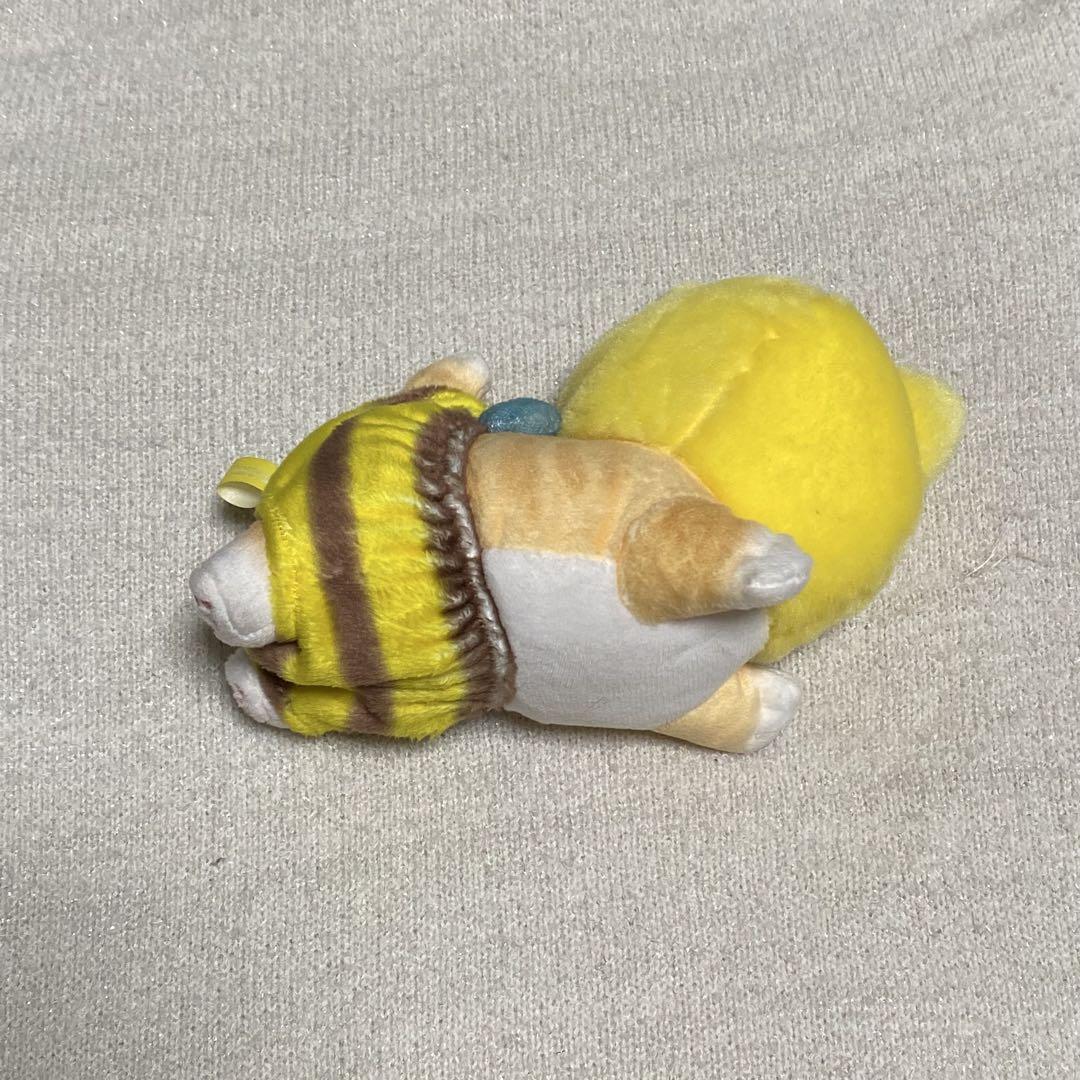 mofusand にゃんこが見守るデスクトップひっかけぬいぐるみ(茶