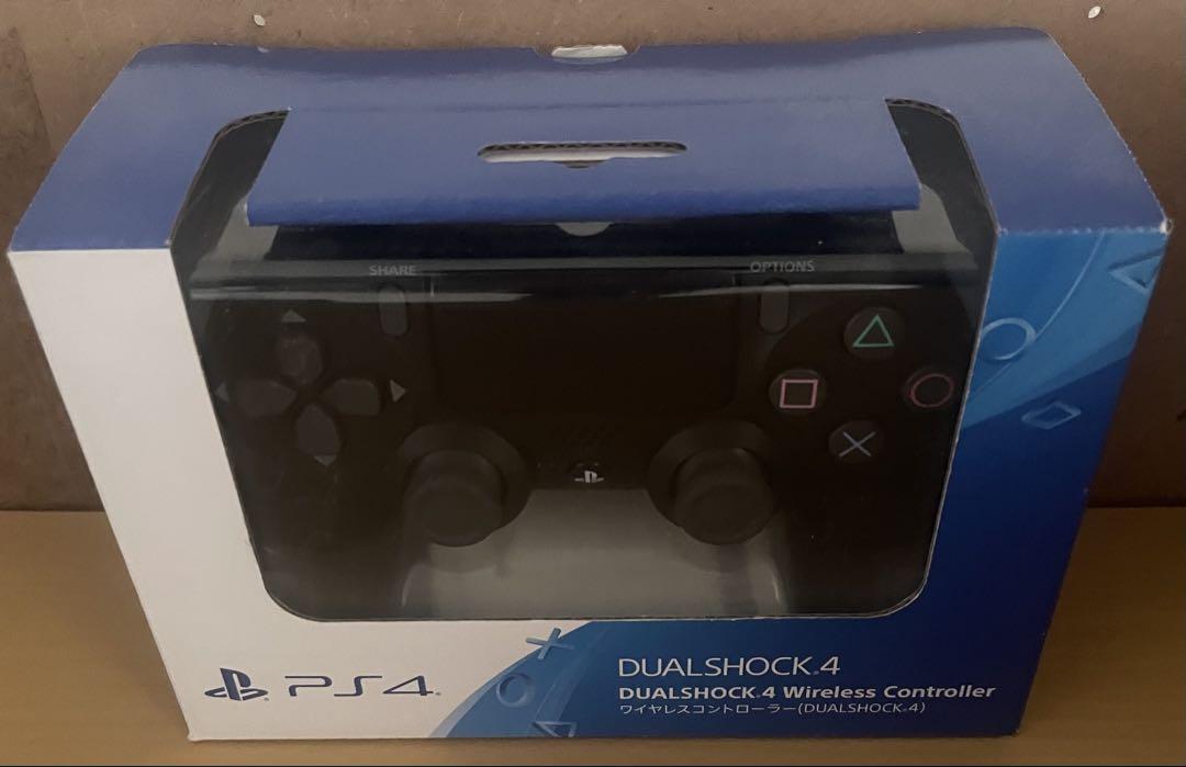 DUALSHOCK4 ワイヤレスコントローラー ジェットブラック 新品 未開封