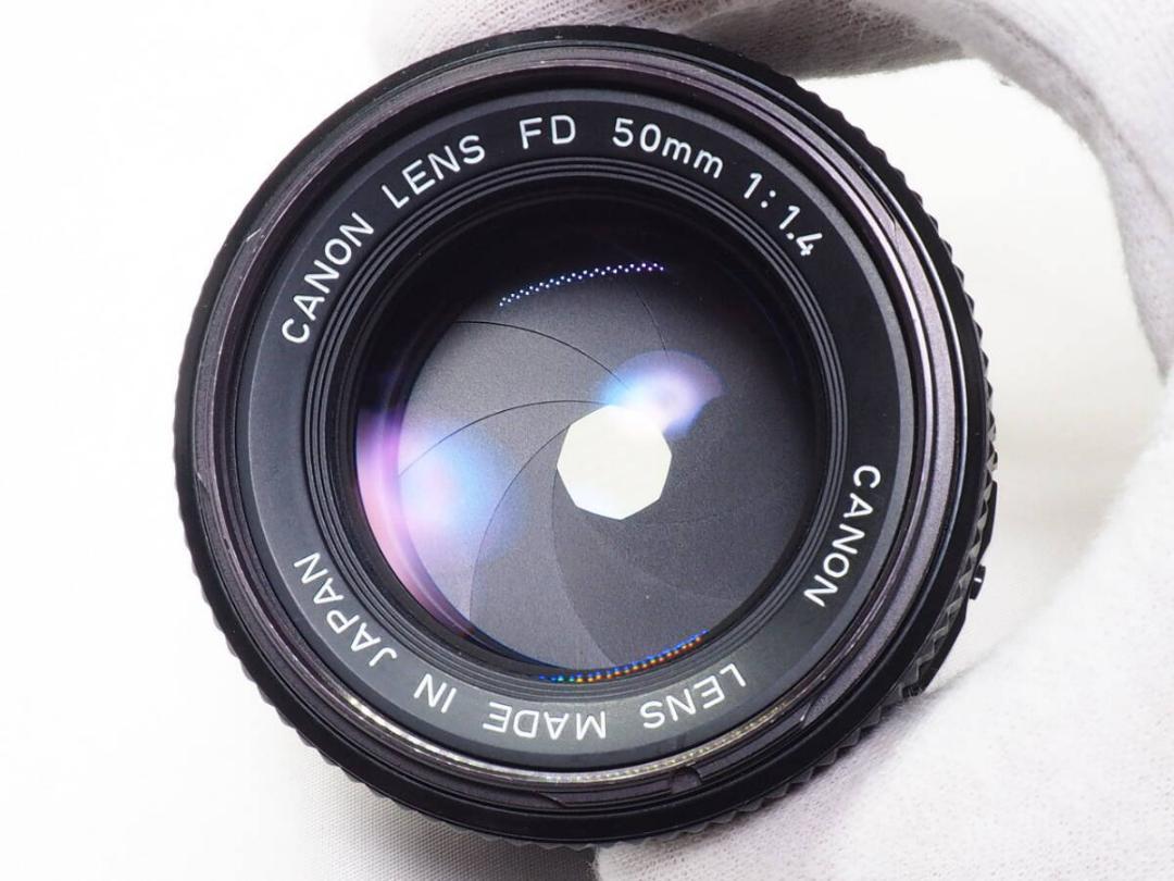 ■美品■ Canon NEW FD 50mm F1.4 《 動作光学良好 》