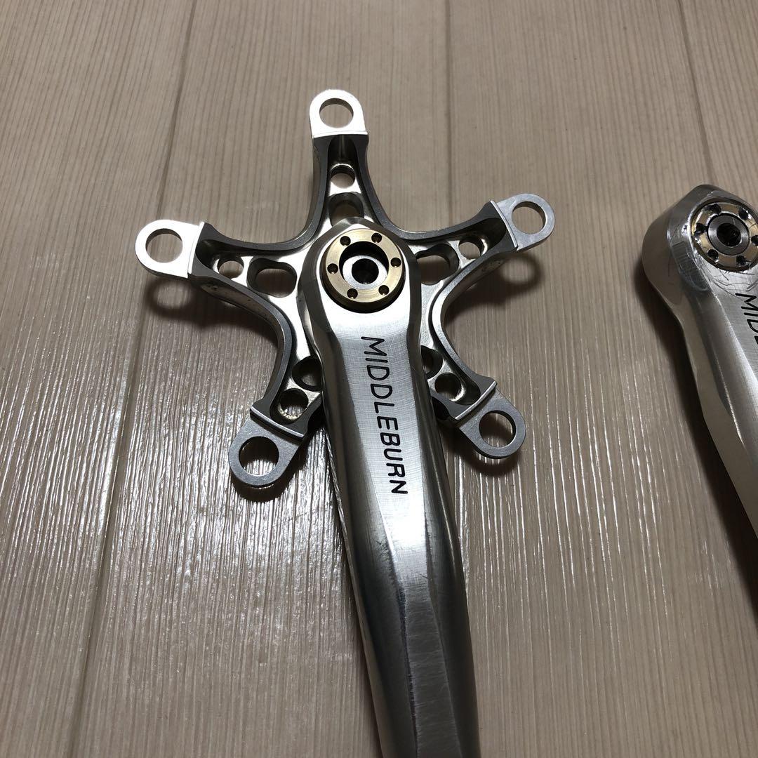 MIDDLEBURN クランクセット 175mm シルバー old mtb - メルカリ