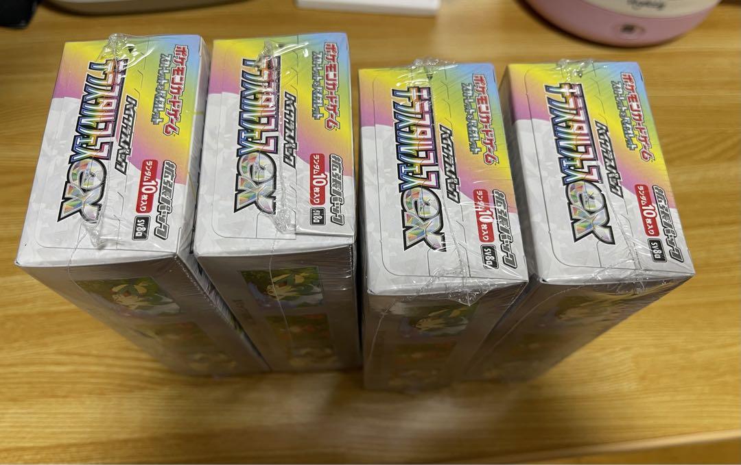 ポケモンカードテラスタルフエス 4個セット