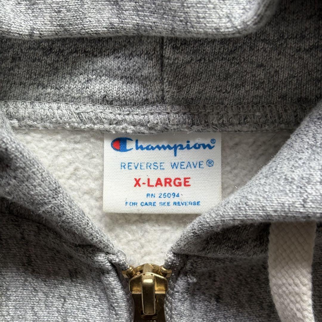 Champion リバースウィーブ XLサイズ グレー