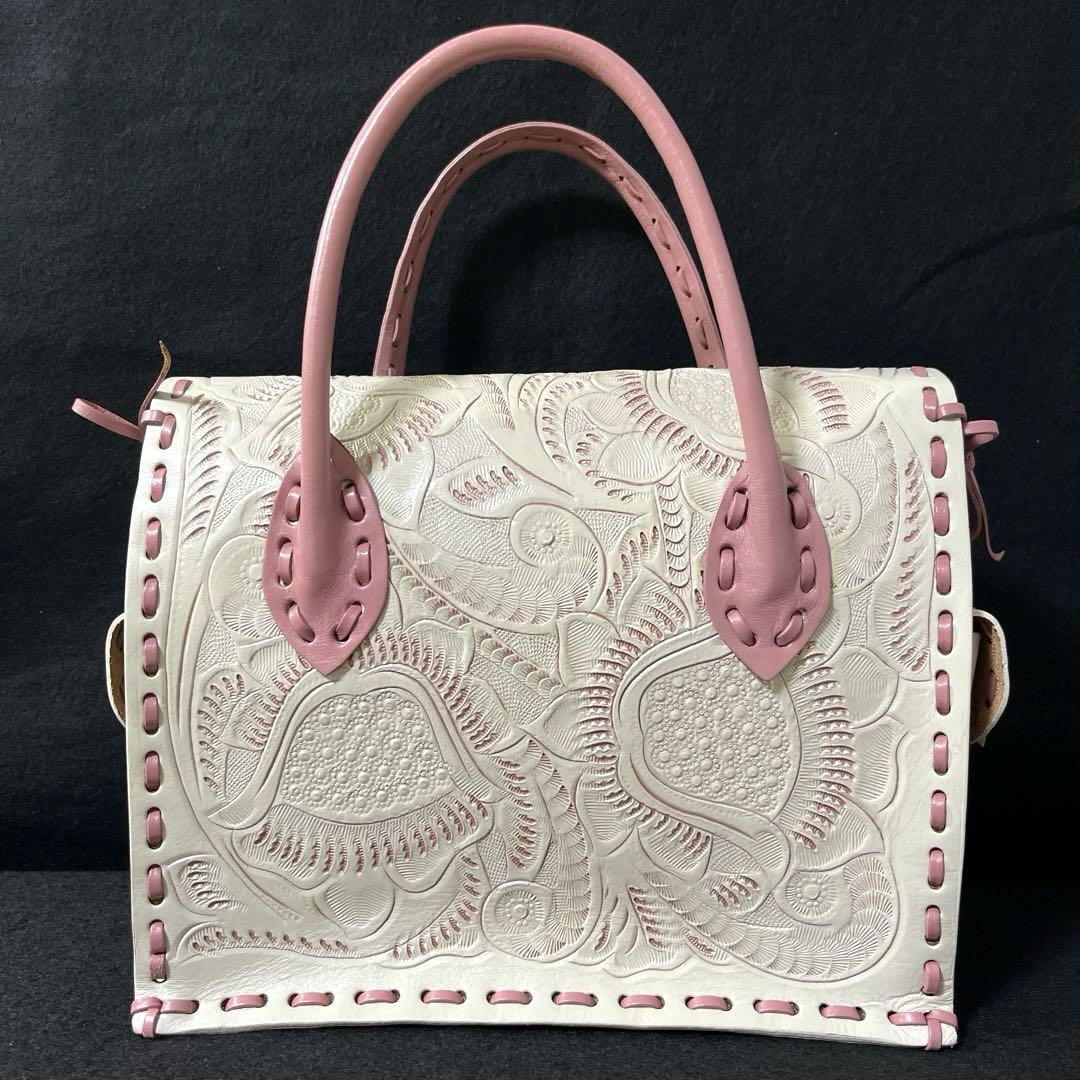 極美品♡グレース コンチネンタル カービング バッグ 人気カラー