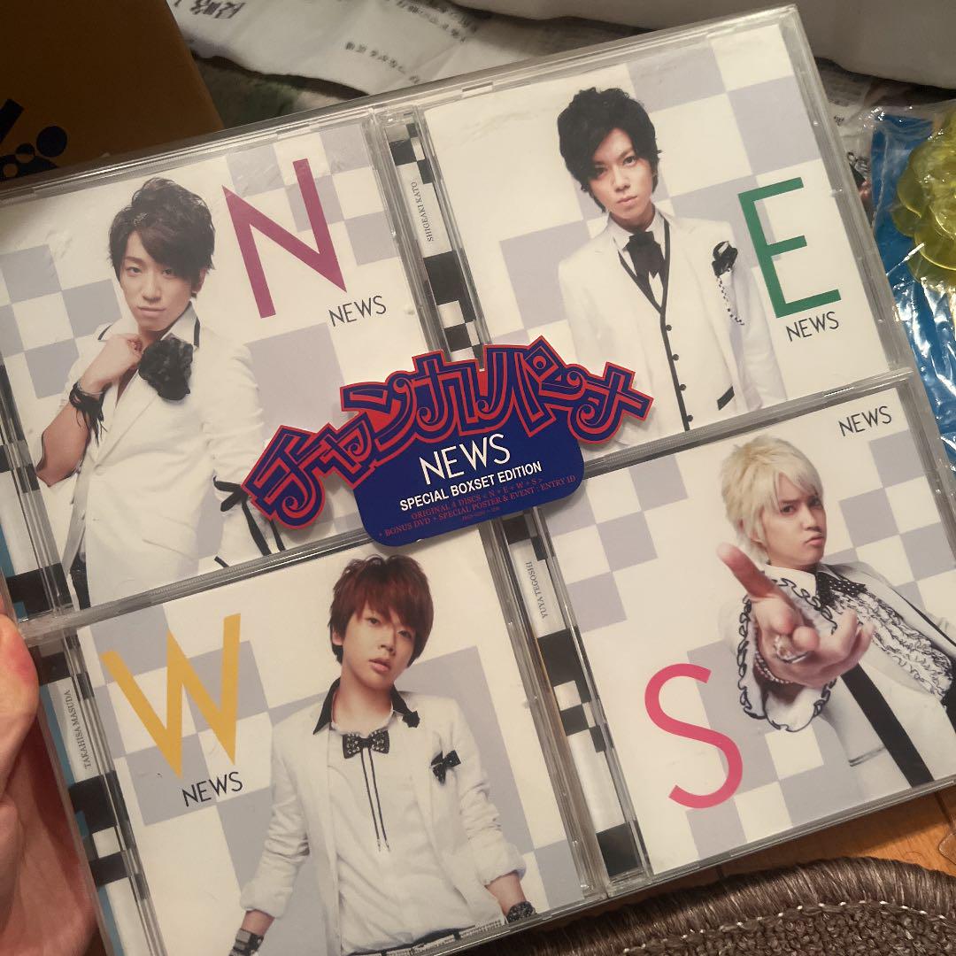 NEWS グッズ セット チャンカパーナ CD ペンライト - メルカリ