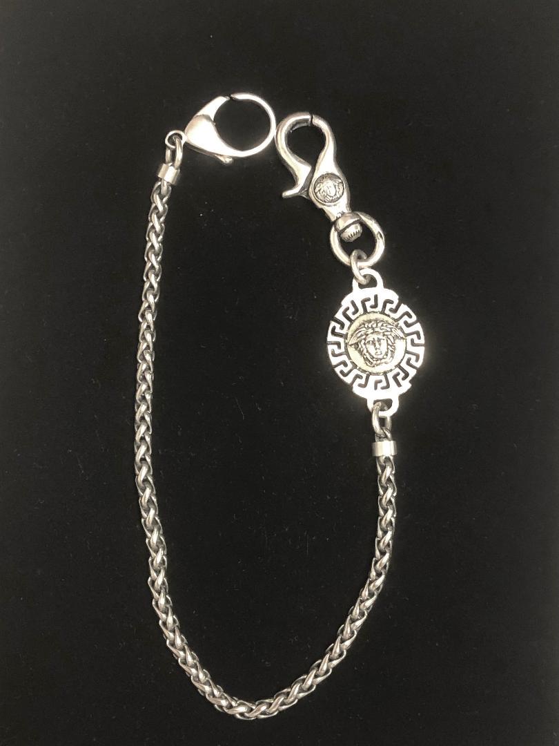新品 GIANNI VERSACE ヴェルサーチ ウォレットチェーン ネックレス 画像7